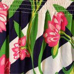 Lilly Pulitzer Lily Pulitzer Blue And White Lotus Flower Frog‎ Dress Size. XS Photo 6