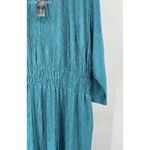 Lane Bryant  Teal Women's 3/4-Sleeve Midi Dress With Elastic Waist -‎ Size 18/20 Photo 1