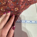 Natural Life  Terracotta Floral Print Button Up Shirt Long Sleeve Size M Photo 9