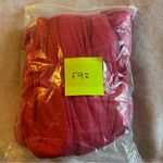 NWOT metallic pink strapless prom dress ruched front slit size 0 Photo 9