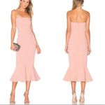 Luna Cinq A Sept  Bloom pink strapless midi cocktail dress size 4. Photo 1