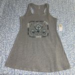 Women's Bronzini Grey Pajama Sleeveles Racerback Nightgown Tank M Everyday Gray Size M Photo 0