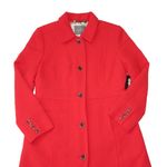 J.Crew NWT Classic Lady Day Coat in Bright Cherry Italian Doublecloth Wool 12P Photo 2
