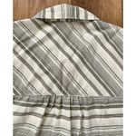 L.L. Bean Women’s Vented Button Down‎ Hiking Fishing Shirt Size XL Striped Gray Photo 7