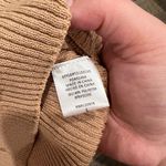 VICI  Tan Ribbed Knit top L Photo 6
