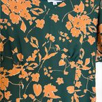 Baltic Born  Adele Green Floral Puff Sleeve Flowy Vacation Resort Midi Dress – M Photo 3