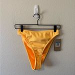 NWT Nike Swim Set Yellow Bandeau & High Waisted Bikini Bottom Ribbed Size M Size M Photo 8