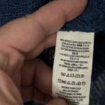 Free People  Navy Long Sleeve Lace Top Photo 8