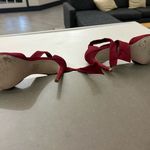 ALDO Heels Chic Red Ankle Strap Heels by . 8-perfect shape-hardly used! Photo 3
