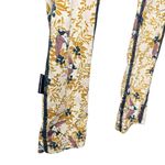 Kari Traa Fryd Base Layer Leggings Birds Floral Lightweight Small Gold Photo 2