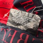 Victoria's Secret Red and Black Logo Fashion Statement Scarf NWT Photo 6