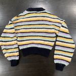 ZARA  CROP SWEATER WOMENS SMALL CHUNKY KNIT BALLOON SLEEVE Photo 6