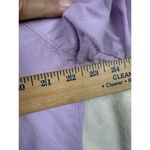 A Shirt Thing Sz M Purple Lilac Cotton Ruffle Long Sleeve Top Blouse Size M Photo 6
