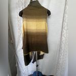 NWOT Ace Sweater Vest Sleeveless Drape Open Front One Size Fits All Green Photo 2