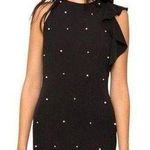Lucy Paris  black dress with pearl embellished. Size Extra Small Photo 0