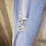 SheIn SZ 30 Light-wash Denim White Stripe on the sides w/5 Pockets & Leg… Photo 7