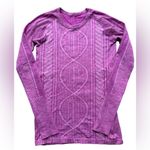 Lululemon Rest Less Pullover Heathered Ultra Violet Size 10 Photo 4