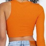 Princess Polly Harlow One Long Sleeve Top Orange 4 Photo 1