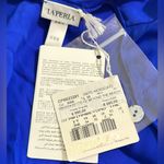 La Perla   abito incrociato bath-suit cover royal blue silk wrapped pareo/IT38 Photo 5