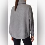 Sweaty Betty  estful Bouclé Half Zip Pullover size small charcoal marl Photo 5