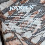 Joyspun shades of brown abstract print knit tank size large Photo 3