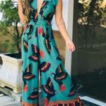 Farm Rio  Macacão Farm Revoada Rainbow Linen Blend Jumpsuit Photo 0