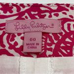 Lilly Pulitzer  Womens‎ Size 00 Pink White Skort Golf Preppy Style# 76334 Coastal Photo 1