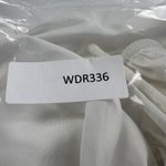 Amanda Uprichard Sicily Ruched Smocked Fit and Flare Mini Dress White Size M Photo 6