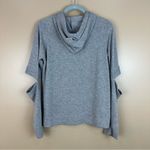 Forever 21 Gray Open Split Sleeve Lightweight Hoodie Medium Photo 7