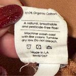 Mate the Label MATE Organic Cotton raglan sleeve Sweatshirt crewneck, color mocha, size M Photo 9