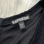 EXPRESS Black Lace Fit and Flare Mini Dress Photo 9