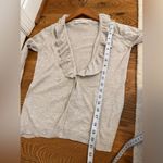 ZARA Knit Ruffle Cardigan Button Down Sweater size Medium Photo 7