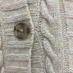 Banana Republic Cable Knit Cardigan S Cashmere Wool Tan Photo 6
