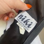 Vintage Y2K Niki Originals Black & White Halter Formal Maxi Gown Sz 6 Photo 6