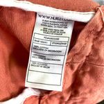 Hurley Womens Jean Jacket Asymmetrical Zip Short Crop Denim Pink Coral XS Photo 10