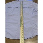 L.L.Bean  Women’s XL Lavender Purple Long Sleeve Outdoor Shirt Preppy Hiking Nylon Photo 15