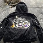 Disney 100 Black Art Deco Zip up hoodie Photo 0