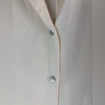 Suzanne Betro  L Short Sleeved Summer Button Down Maxi Shirt Dress Photo 2