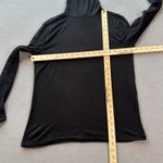 ZARA  Women Turtleneck Top L Black Long Sleeve Classic Basic Casual Shirt Tee Photo 2