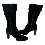 Apostrophe  Meander tall black boots sz.9 Photo 2