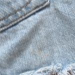 Rag and Bone Glena Whole Blue Justine Ripped Distressed Jean Short 26 Photo 4