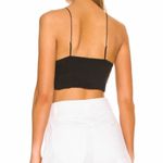 Free People  Intimately Black Mariana Cotton Bralette Sz XS NWT Photo 11