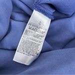 Banana Republic NWT Satin Blue Neck Tie Halter Top Ruched V-neck Adjustable XL Photo 5