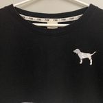 PINK - Victoria's Secret Pink by Victoria’s Secrets black and cream pullover size M Photo 1