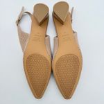 Vivaia Leah Pro Slingback Heel Comfort Old Money Minimalist Almond Sandals 9.5 Photo 5