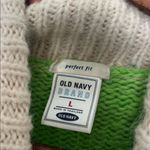 Old Navy Fair Isle Turtleneck Ski Sweater Acrylic Alpaca Angora Wool Women Large Photo 1