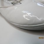 Baby Phat Sneakers Lace Glossy White Cat Embroidery Loge Women Size 8 Trendy Photo 2