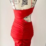 Tiger Mist Cheyenne Red Cut-out dress Photo 4