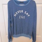 Wildfox Never Say Diet Jumper Sz M Photo 0