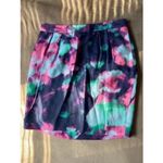 Kate Spade  Pink Purple Watercolor Abstract Tie Dye Pencil Skirt Size 14 XL Photo 3